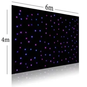 ProShop Starcloth 6x4 - Black - RGB