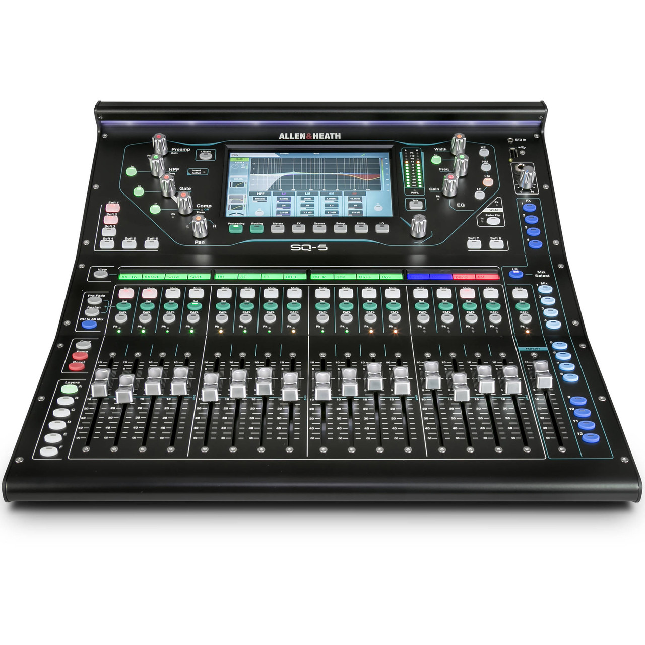 Allen & Heath SQ-5 - 48 Channel 36 Bus Digital Mixer 1 Allen & Heath SQ-5 - 48 Channel 36 Bus Digital Mixer