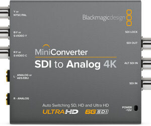 Blackmagic Design Mini Converter Analog to SDI 4K