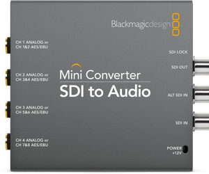 Blackmagic Design Mini Converter SDI to AUDIO 4K