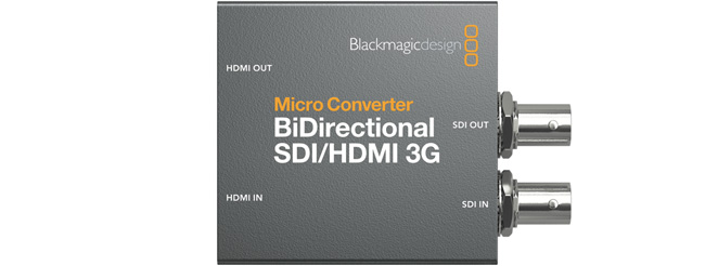 Blackmagic Design Micro Converter Bi-Directional SDI/HDMI 3G 1 Blackmagic Design Micro Converter Bi-Directional SDI/HDMI 3G