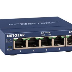 Netgear GS105 Prosafe 5 Port Gigabit Switch