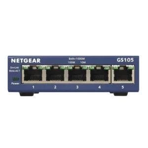 Netgear GS105 Prosafe 5 Port Gigabit Switch