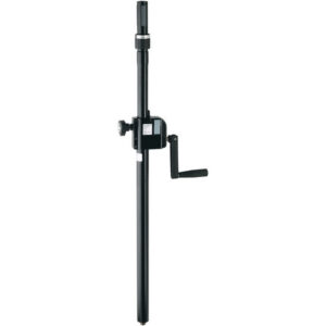 K&M 21340 Distance Rod w/ Hand Crank & Ring Lock (Black)