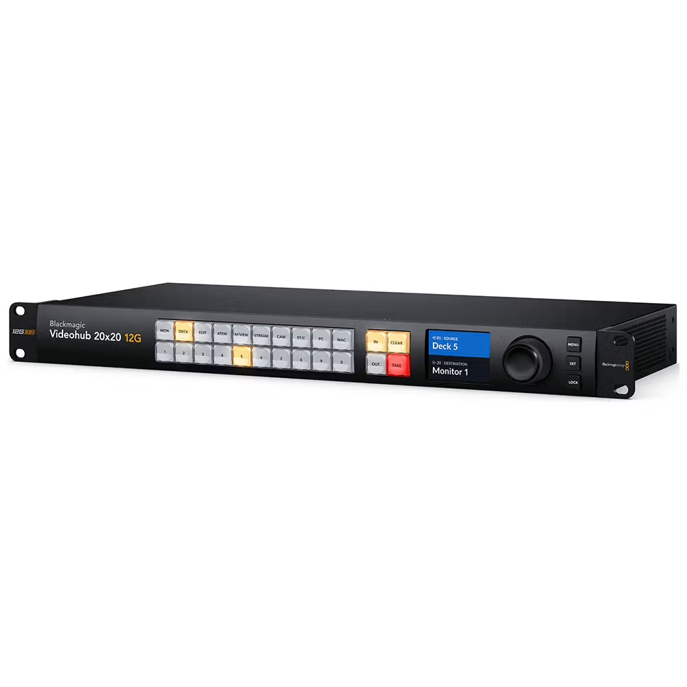 Blackmagic Design Smart Videohub 20x20 2 Blackmagic Design Smart Videohub 20x20